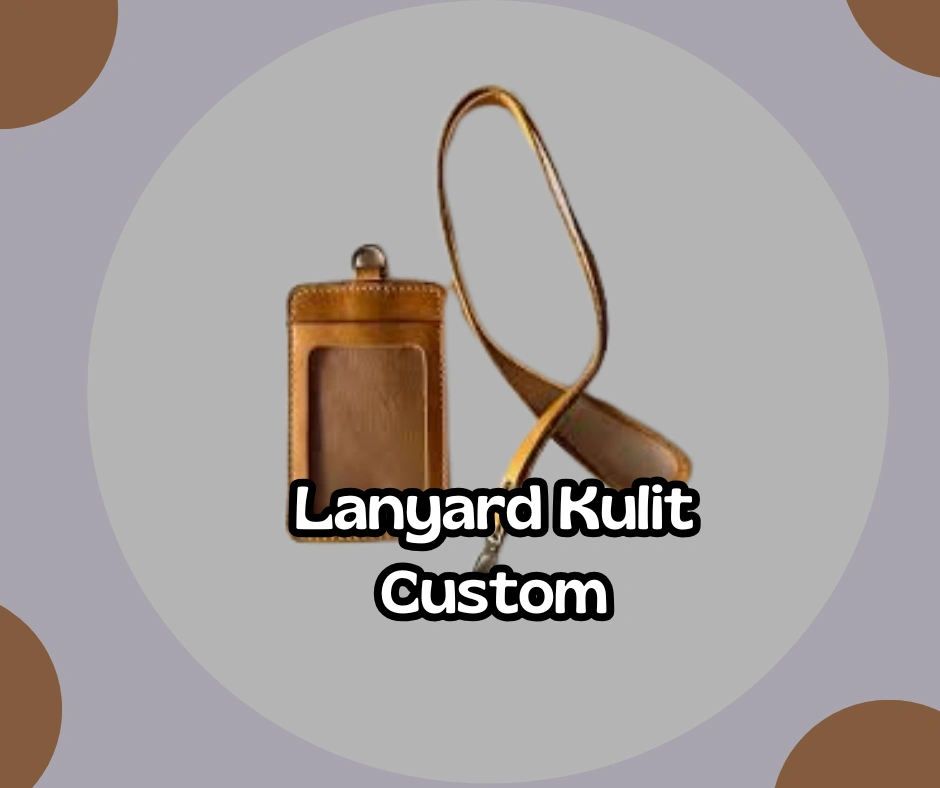 Lanyard Kulit Custom Cirebon